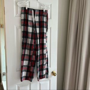Victoria’s Secret Christmas plaid pajama pants, XS